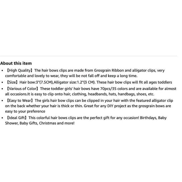 Grosgrain Ribbon Bow x12 Assorted Colors Bundle D - Picture 9 of 9